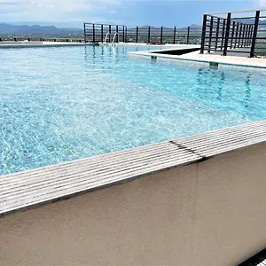Tres Bel -residence Avec Piscine Sur Le Toit Et Vue Panoramique Appartement